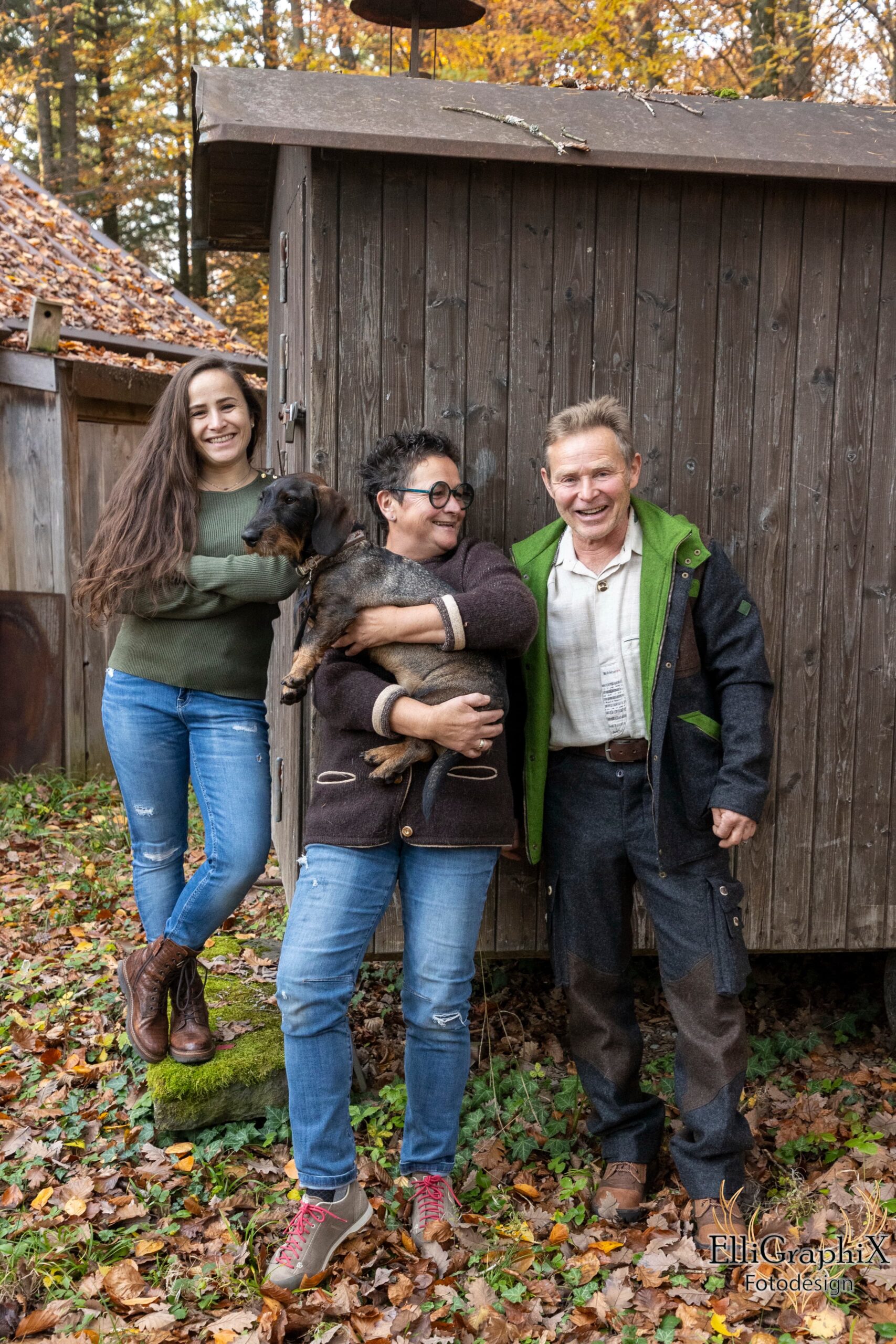 Familie Hannich vom Lohrbacher Fässle